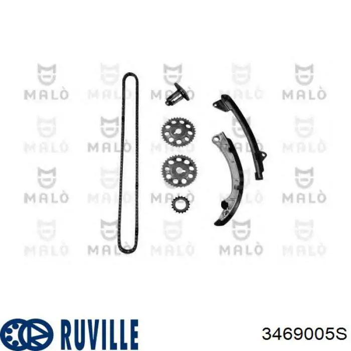 Ремкомплект ГРМ Ruville 3469005S цена, от 96.35 USD