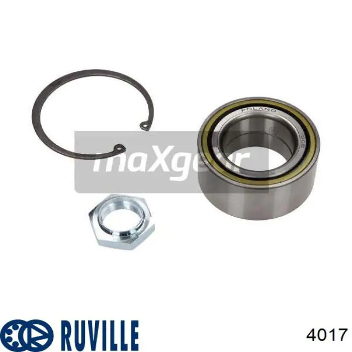 4017 Ruville Подшипник ступицы передней