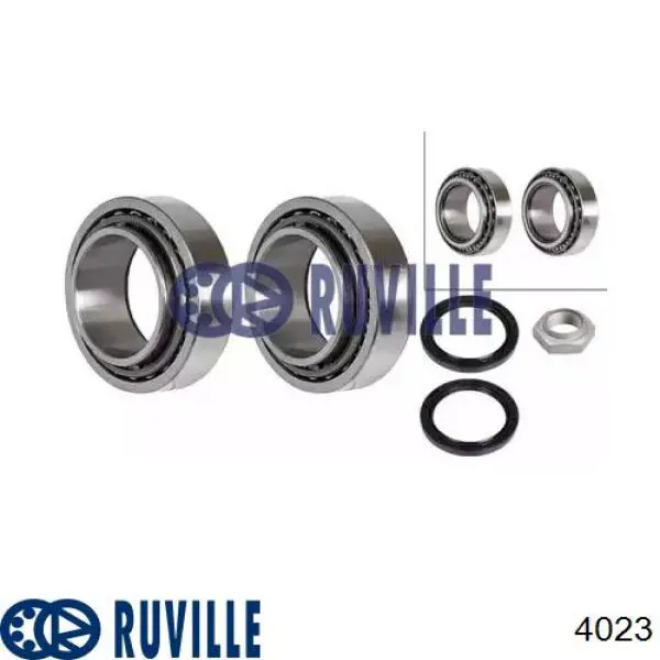 Подшипник ступицы 4023 Ruville