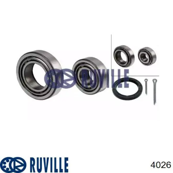 Подшипник ступицы 4026 Ruville