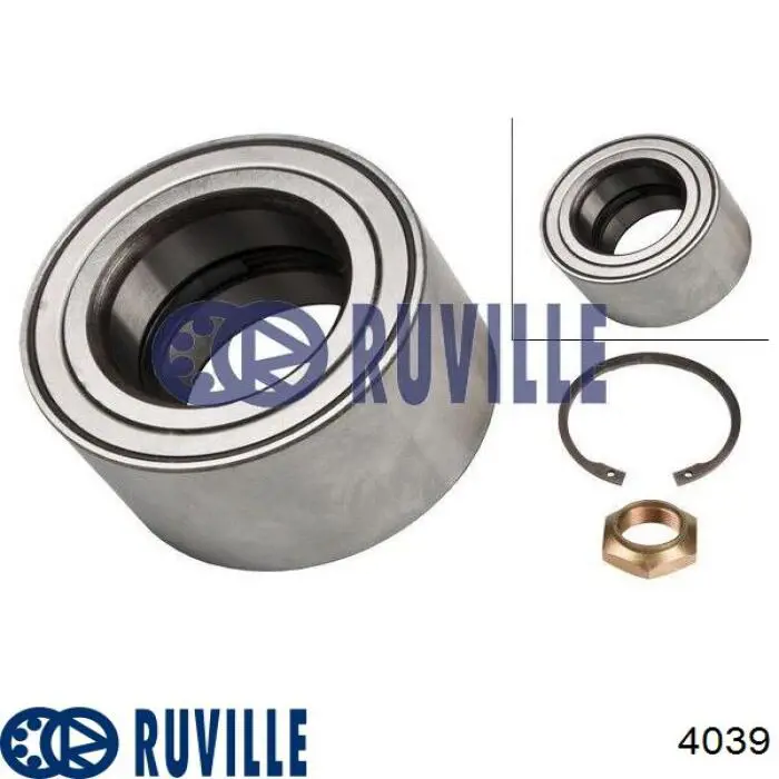 Подшипник ступицы 4039 Ruville