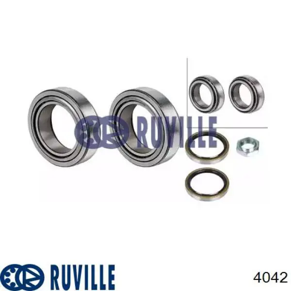 Подшипник ступицы 4042 Ruville