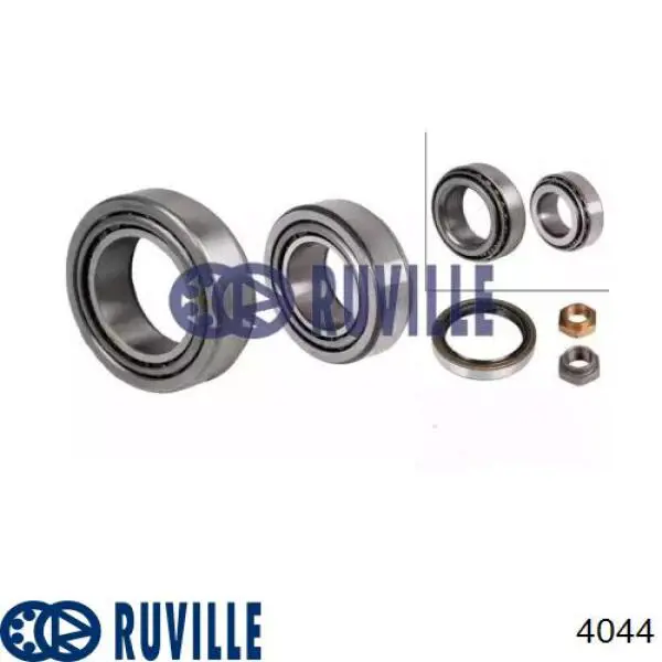 Подшипник задней ступицы 4044 Ruville