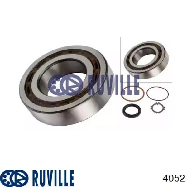 Подшипник задней ступицы 4052 Ruville