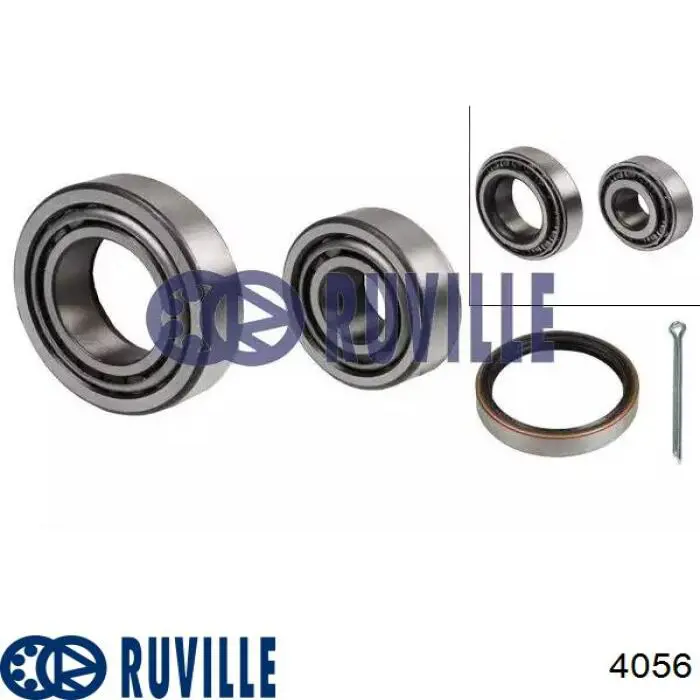 Подшипник задней ступицы 4056 Ruville