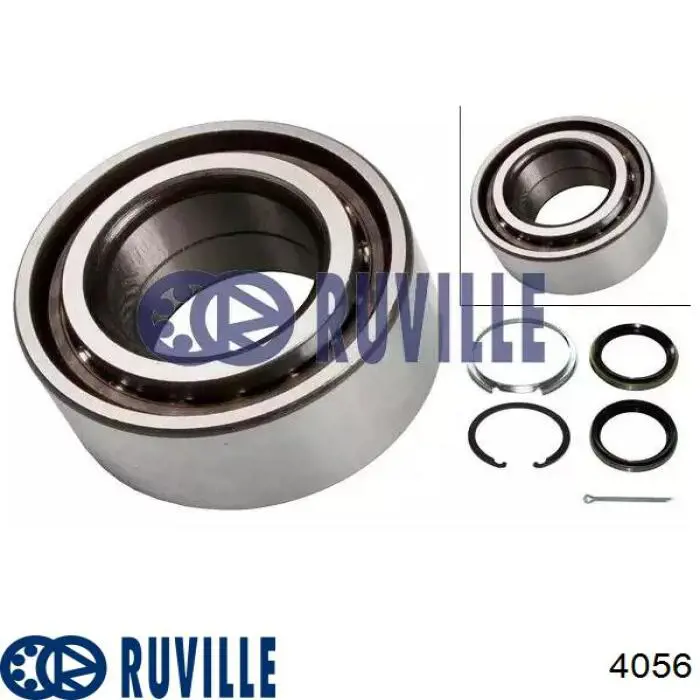 Подшипники задней ступицы Ruville 4056 цена, от 9.89 USD