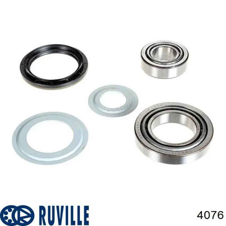 4076 Ruville Подшипник ступицы передней