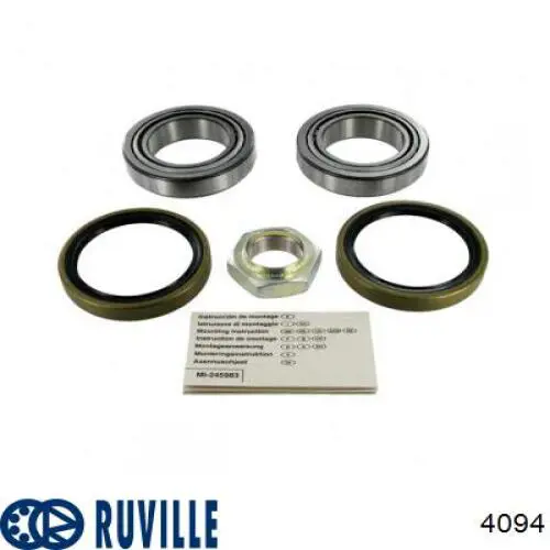 4094 Ruville Подшипник ступицы передней
