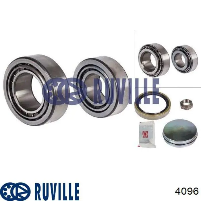 Подшипник задней ступицы 4096 Ruville