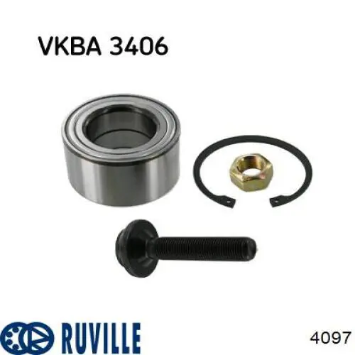 Подшипник ступицы 4097 Ruville