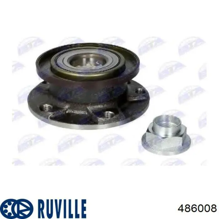 Передняя ступица 7788206 Fiat/Alfa/Lancia