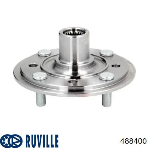 Cubo de rueda delantero 488400 Ruville