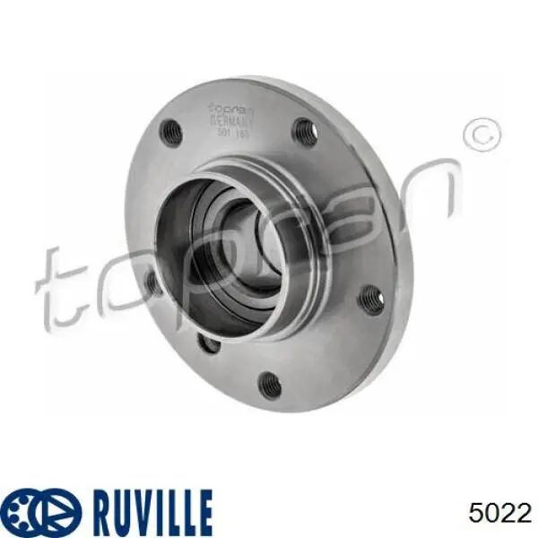 5022 Ruville Ступица колеса передняя