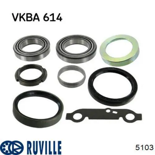 Купить 5103 Ruville Подшипник задней ступицы