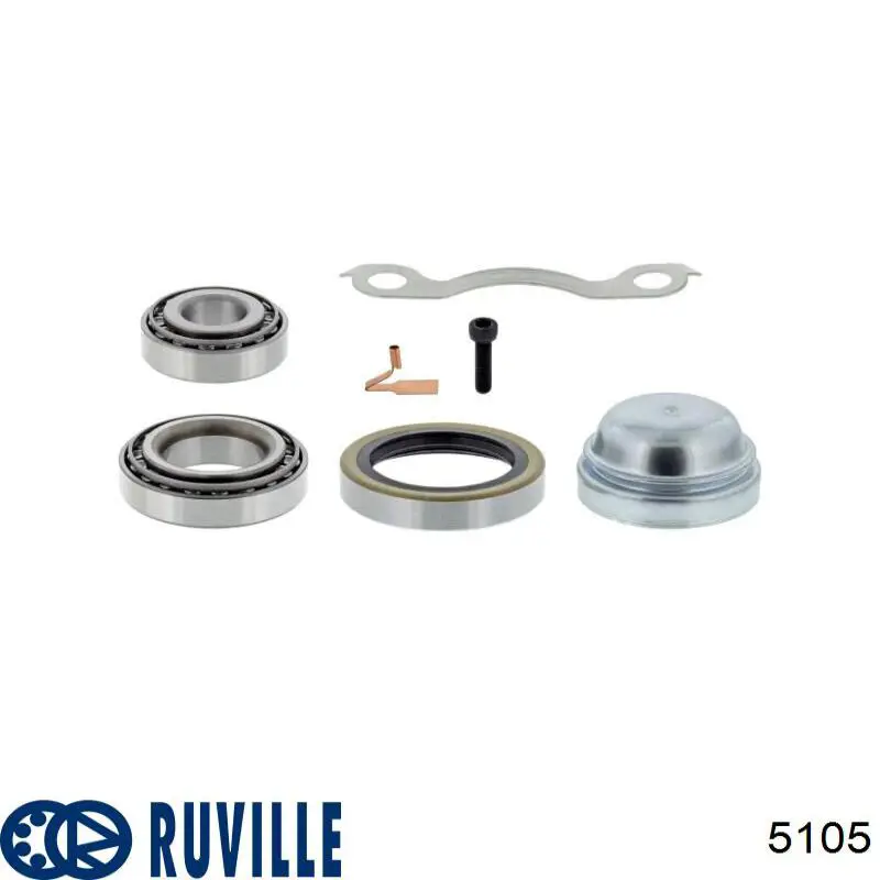 Купить 5105 Ruville Подшипник передней ступицы
