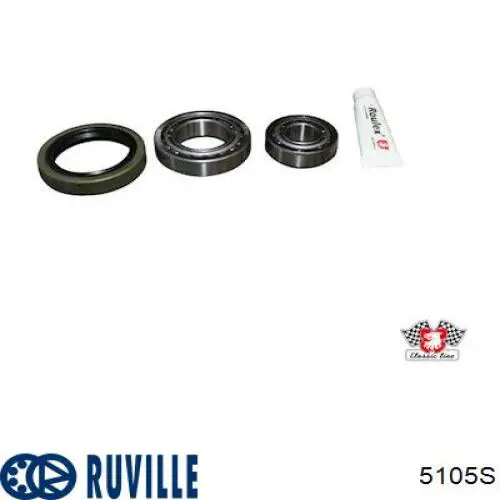 Комплект подшипника ступицы колеса Ruville 5105S цена, от 12.67 USD