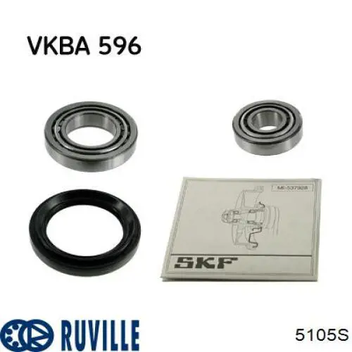 5105S Ruville Подшипник ступицы передней