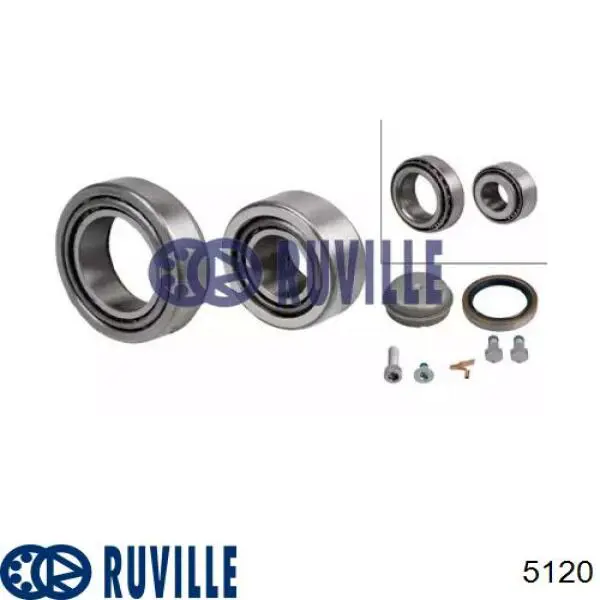 Подшипник ступицы 5120 Ruville