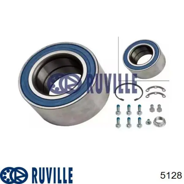 Подшипник задней ступицы 5128 Ruville