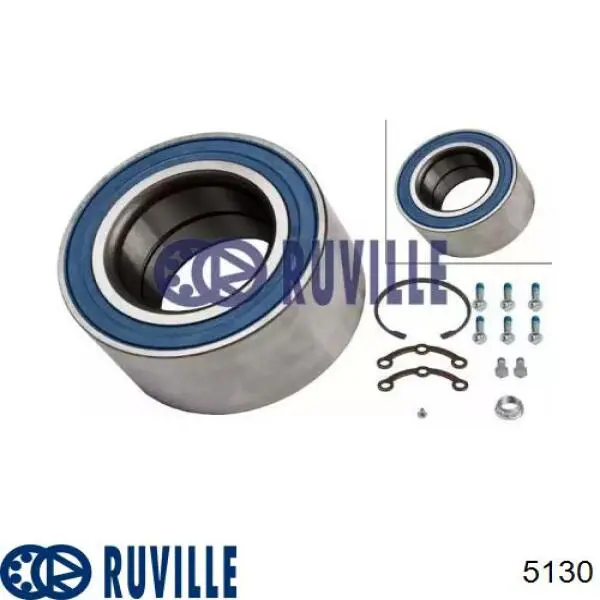 Подшипник задней ступицы 5130 Ruville