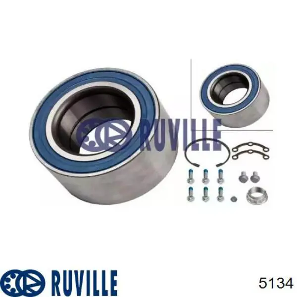 Подшипник задней ступицы 5134 Ruville