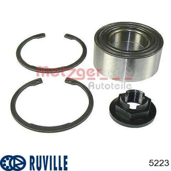 Комплект подшипника ступицы колеса Ruville 5223 цена, от 17.79 USD
