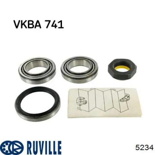 5234 Ruville Подшипник ступицы задней