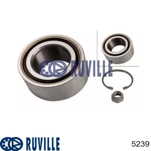 Подшипник ступицы 5239 Ruville