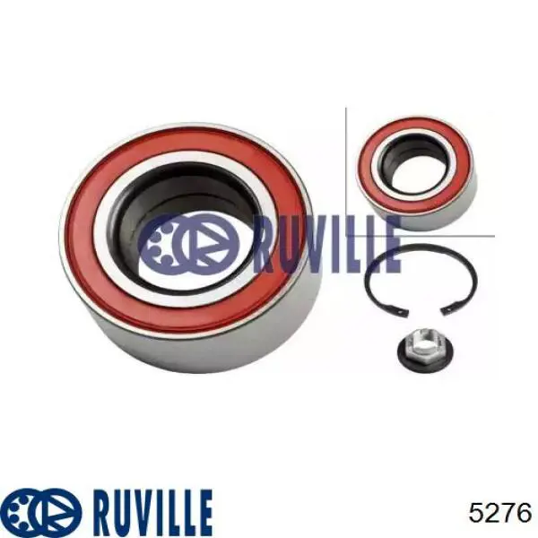 Подшипник ступицы 5276 Ruville