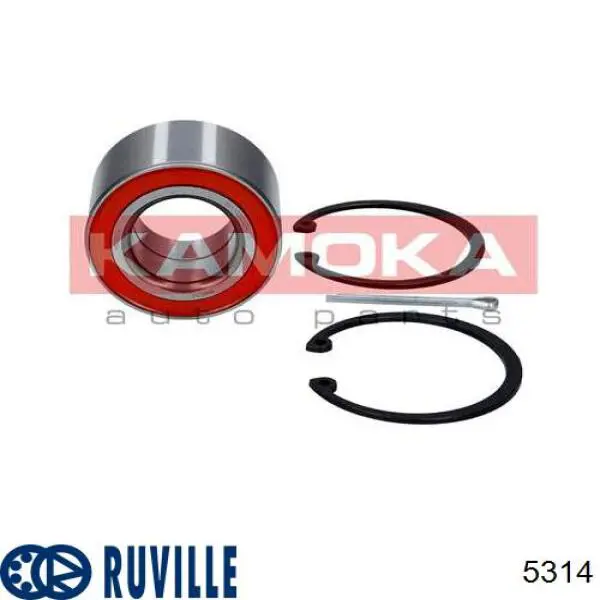 Комплект подшипника ступицы колеса Ruville 5314 цена, от 13.30 USD