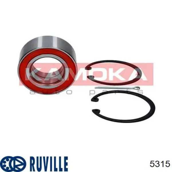 Комплект подшипника ступицы колеса Ruville 5315 цена, от 11.72 USD