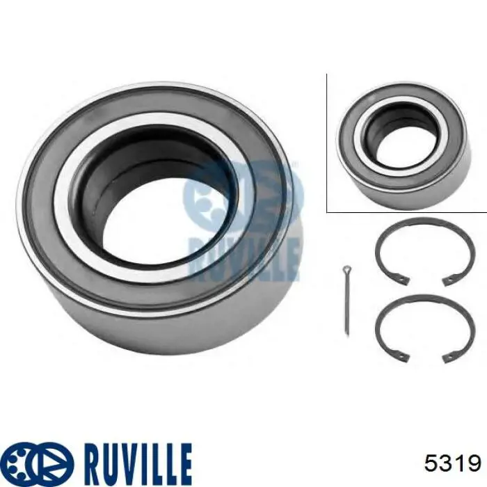 5319 Ruville Ступица колеса передняя