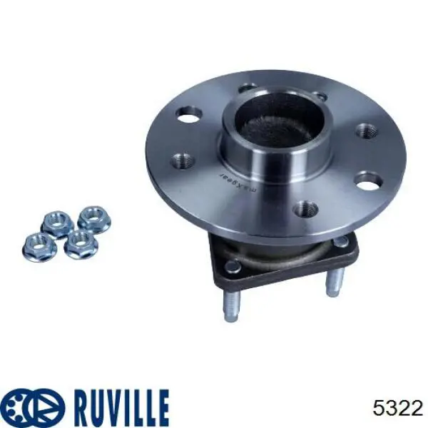 5322 Ruville Ступица задняя