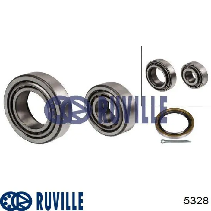 Подшипник ступицы 5328 Ruville