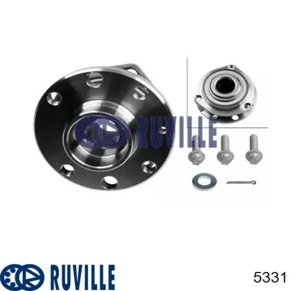 Купить 5331 Ruville Ступица переднего колеса