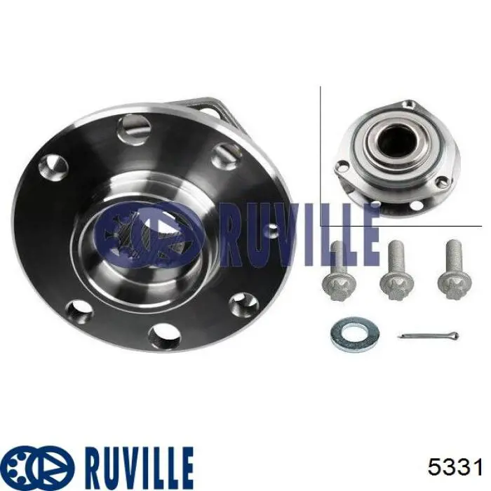 5331 Ruville Ступица колеса передняя