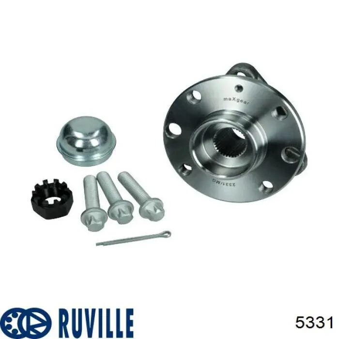 Ступицы передних колес Ruville 5331 цена, от 64.10 USD
