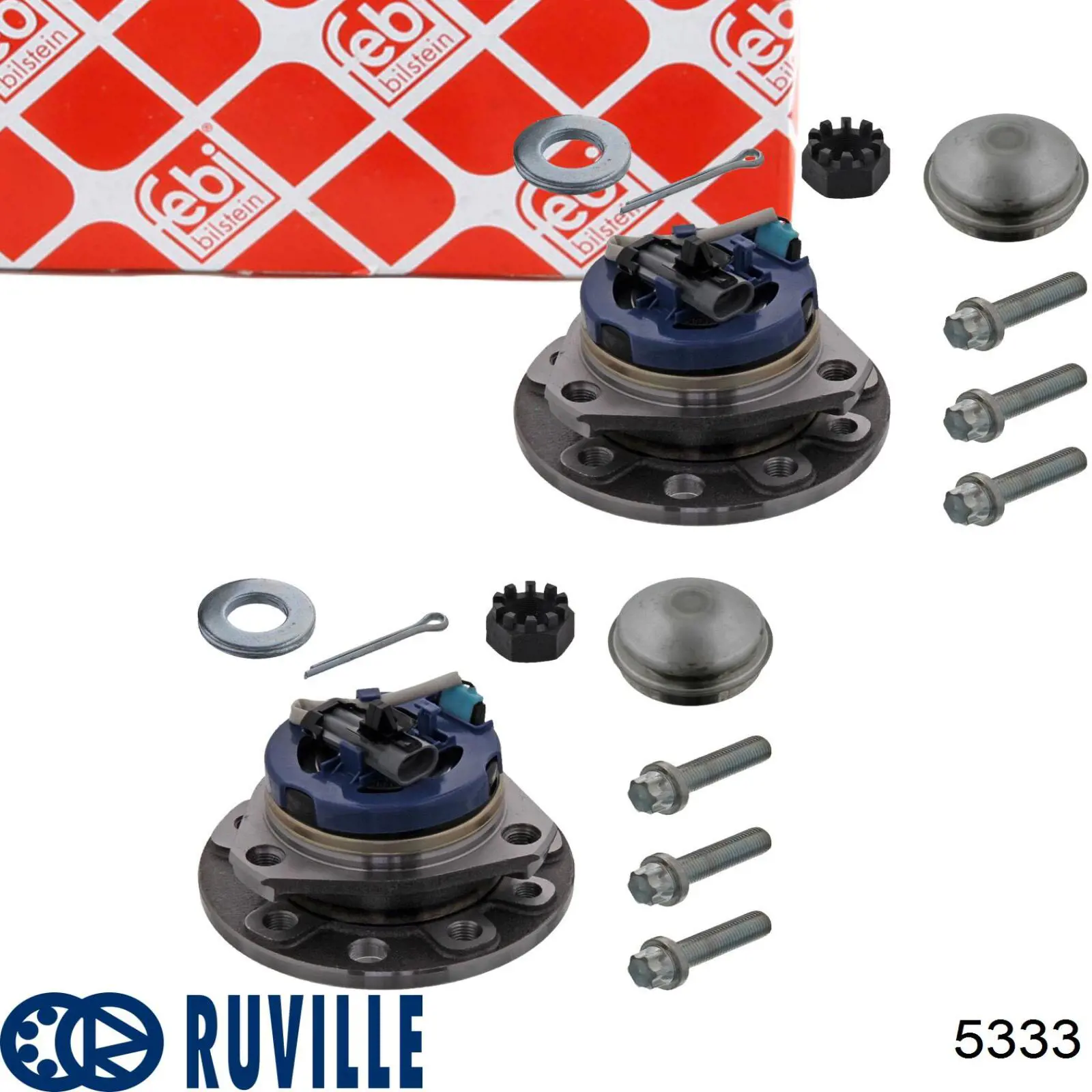 5333 Ruville Ступица колеса передняя