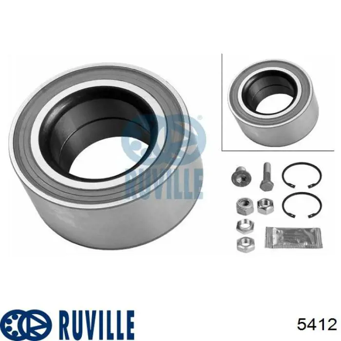 Подшипник ступицы 5412 Ruville