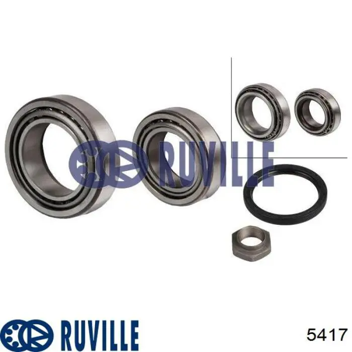 Подшипник ступицы 5417 Ruville