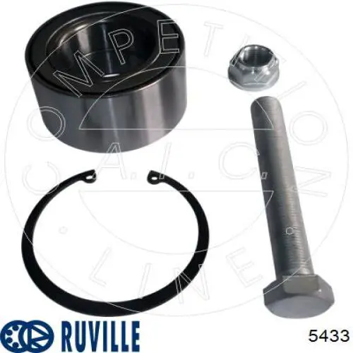 Подшипник задней ступицы 5433 Ruville