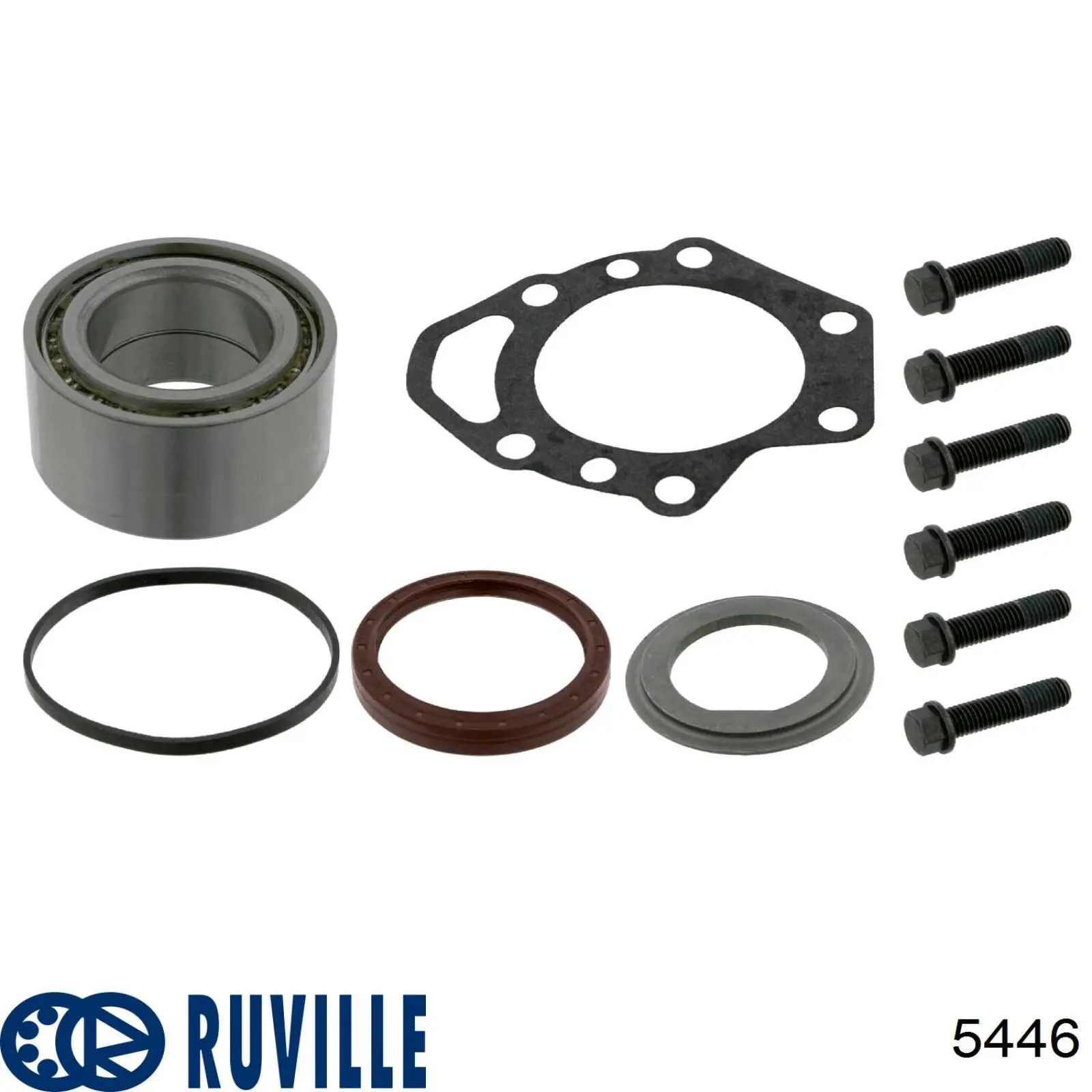 5446 Ruville Подшипник ступицы задней