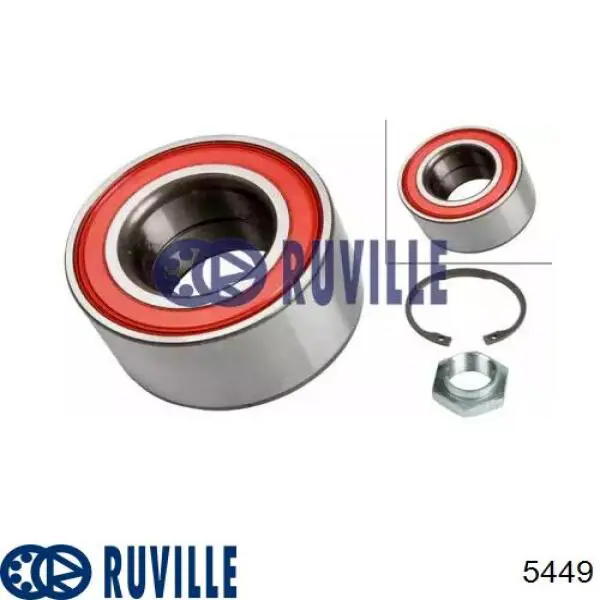 Подшипник ступицы 5449 Ruville