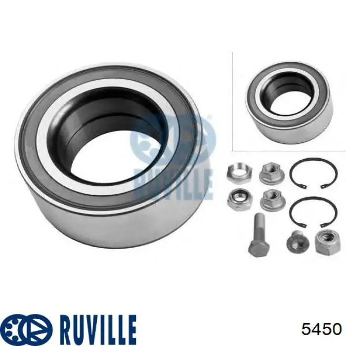Купить 5450 Ruville Подшипник задней ступицы