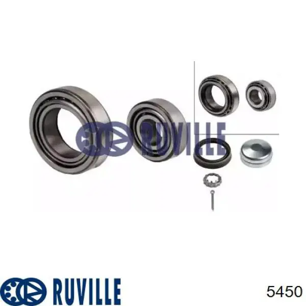 Задний подшипник Ruville 5450
