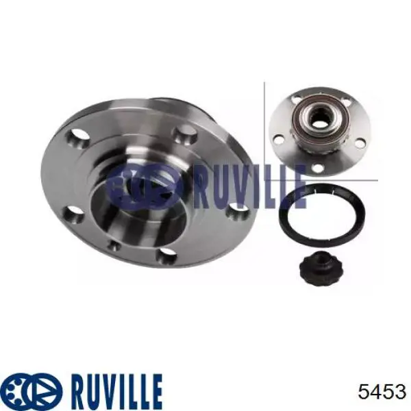 Купить 5453 Ruville Ступица переднего колеса
