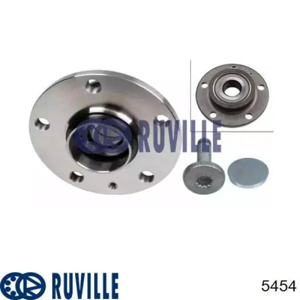 Задняя ступица 5454 Ruville