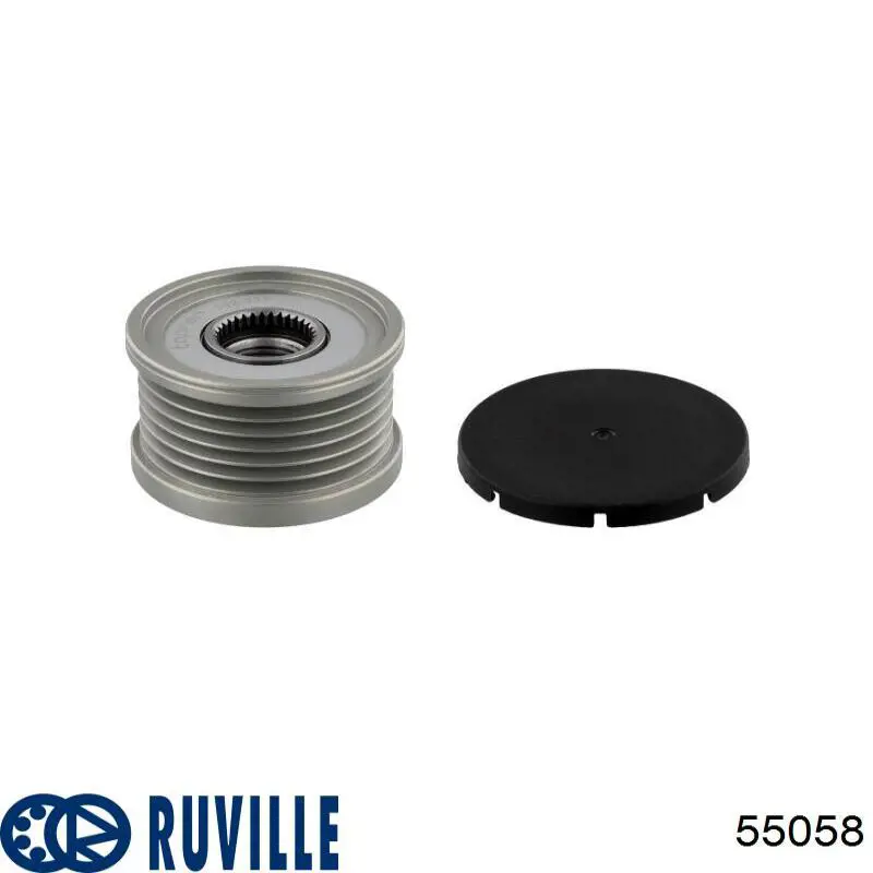 Шкив генератора 55058 Ruville