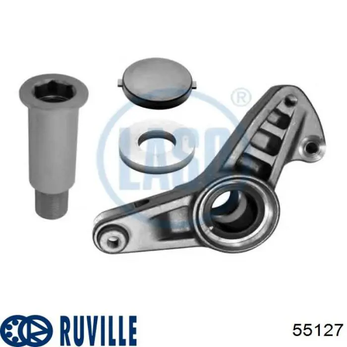 Soporte, brazo tensor, correa poli V 55127 Ruville