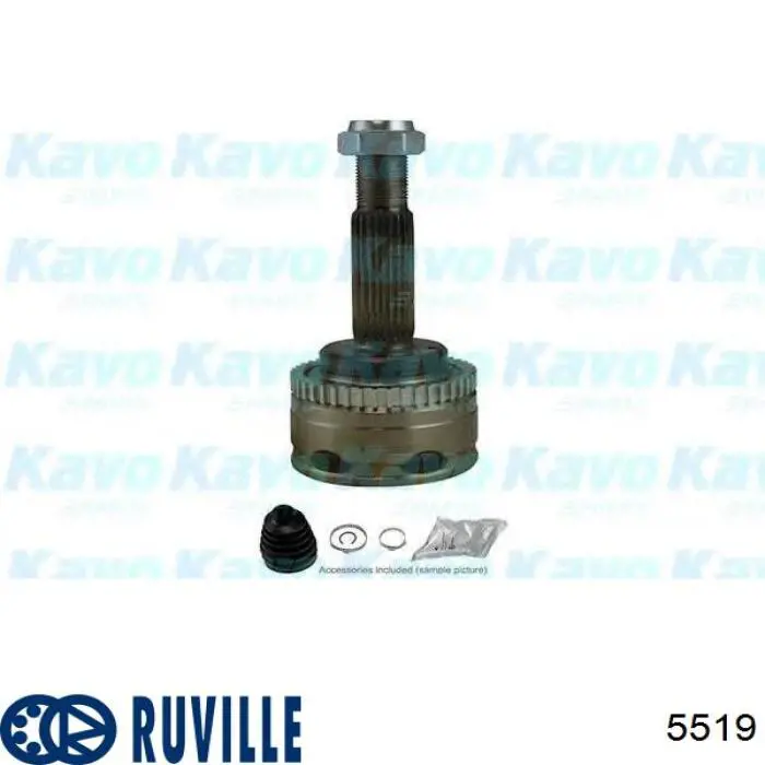 Подшипник задней ступицы 5519 Ruville